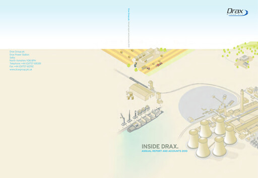 Thumbnail Drax Group Annual Report 2010