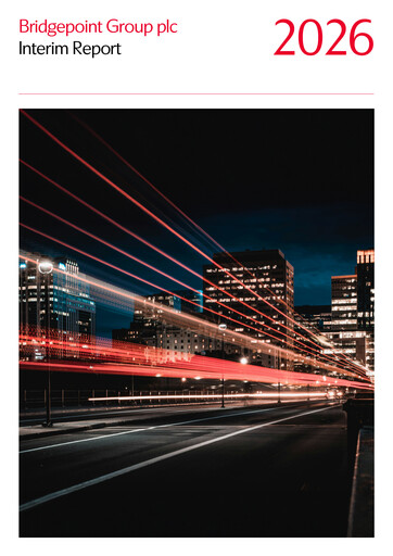 Thumbnail Bridgepoint Group plc Half-year Report 2026-h1