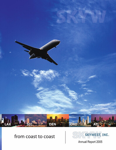 Thumbnail SkyWest Annual Report 2005