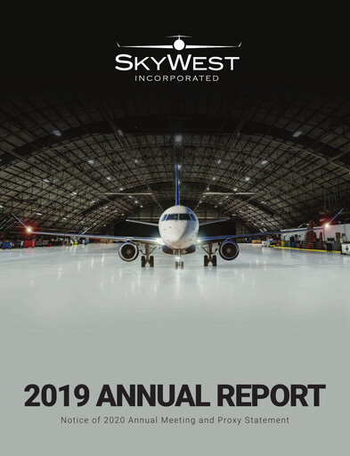 Thumbnail SkyWest Annual Report 2019