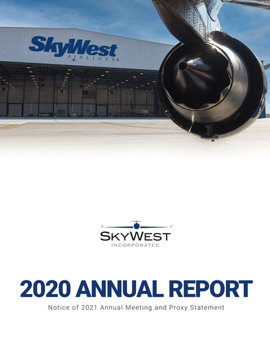 Thumbnail SkyWest Annual Report 2020