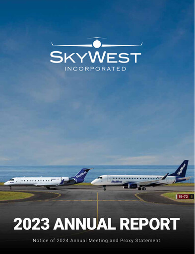 Thumbnail SkyWest Annual Report 2023