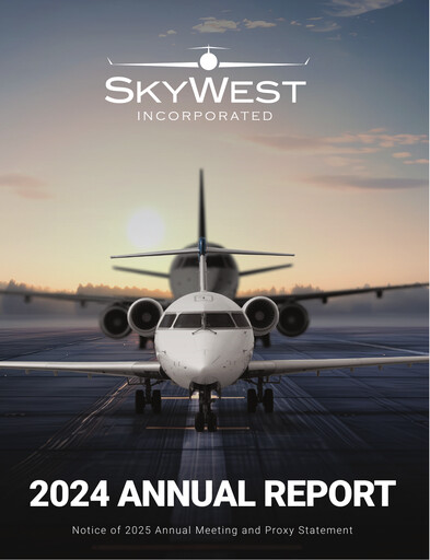 Thumbnail SkyWest Annual Report 2024