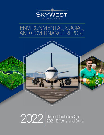 Thumbnail SkyWest ESG Report 2021