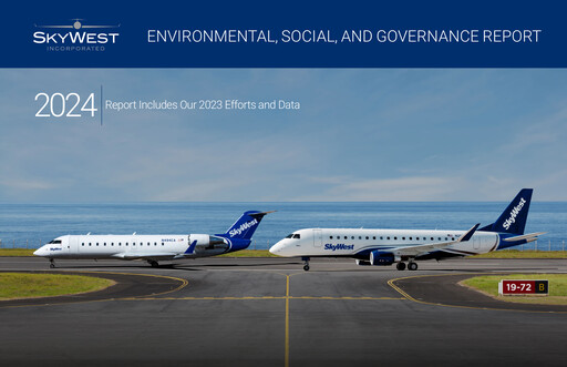 Thumbnail SkyWest ESG Report 2023