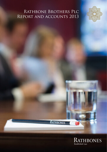 Thumbnail Rathbones Group Annual Report 2013