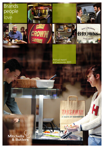 Vorschaubild Mitchells & Butlers plc Jahresbericht 2011