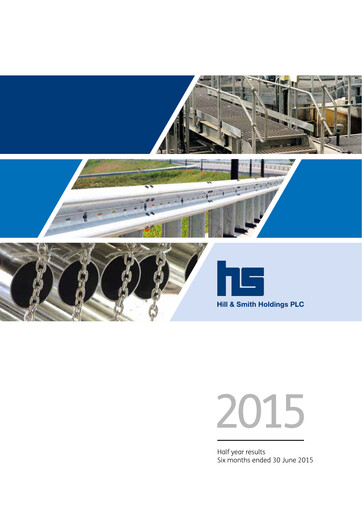 Thumbnail Hill & Smith PLC Half-year Report 2015-h1