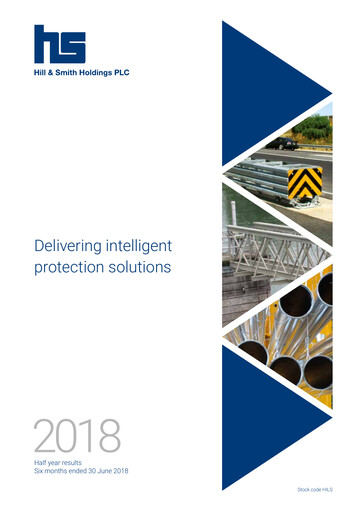 Thumbnail Hill & Smith PLC Half-year Report 2018-h1