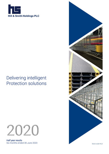 Thumbnail Hill & Smith PLC Half-year Report 2020-h1