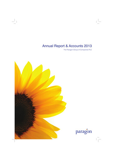 Thumbnail Paragon Banking Group Annual Report 2013