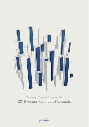 Thumbnail Paragon Banking Group Annual Report 2016