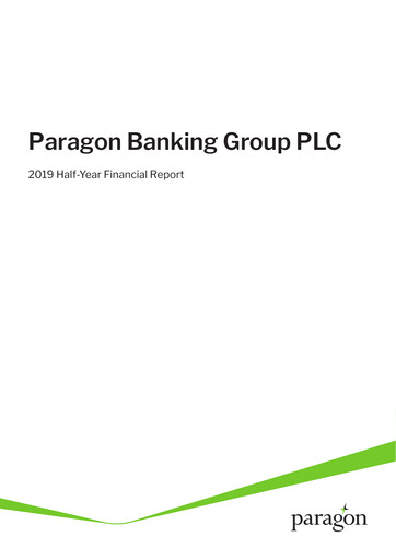 Thumbnail Paragon Banking Group Half-year Report 2019-h1