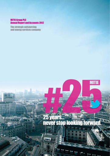 Thumbnail Mitie Group PLC Annual Report 2012