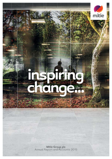 Thumbnail Mitie Group PLC Annual Report 2015