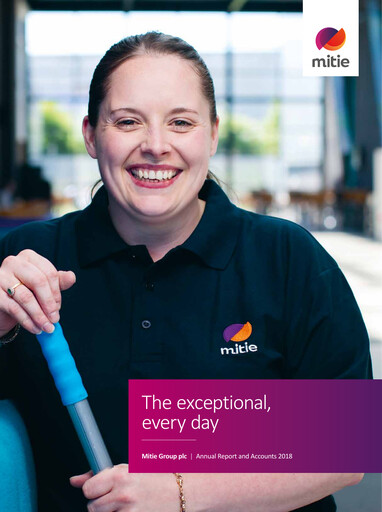 Thumbnail Mitie Group PLC Annual Report 2018