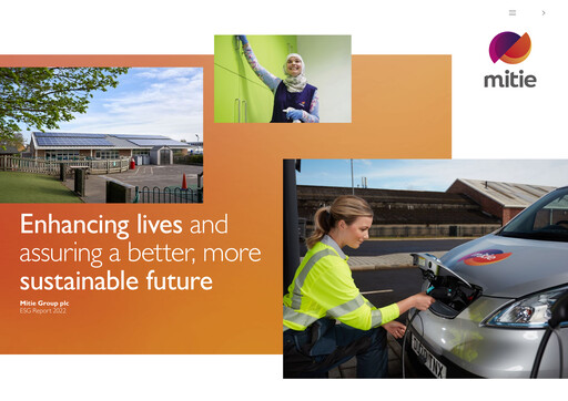Thumbnail Mitie Group PLC ESG Report 2022