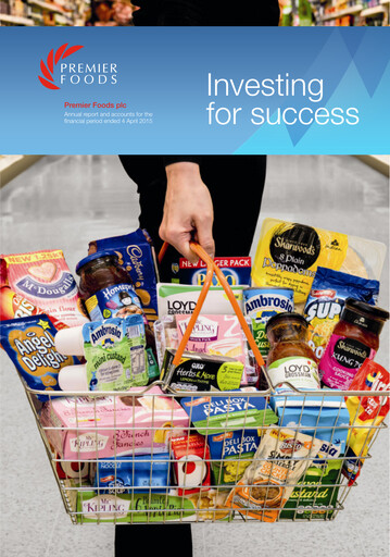 Thumbnail Premier Foods Annual Report 2014-2015