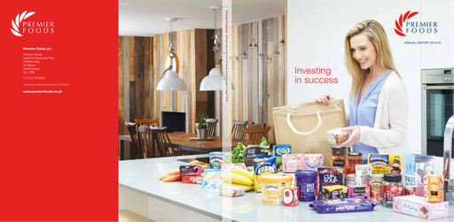 Thumbnail Premier Foods Annual Report 2015-2016