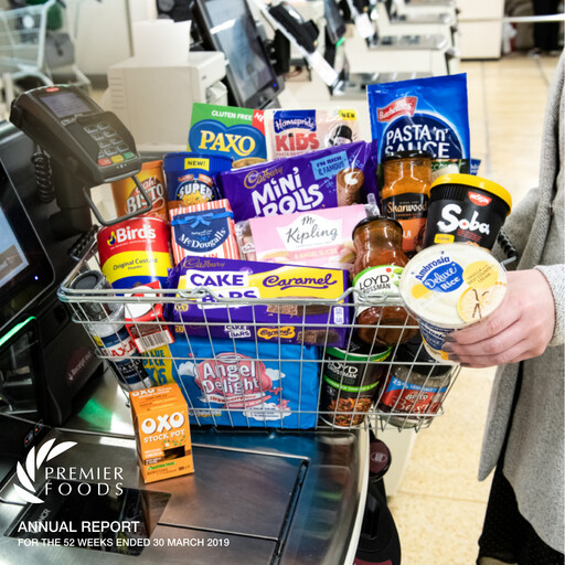 Thumbnail Premier Foods Annual Report 2018-2019