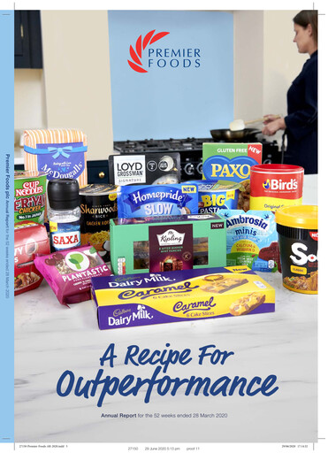 Thumbnail Premier Foods Annual Report 2019-2020