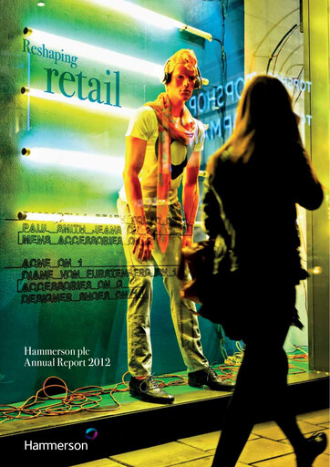 Thumbnail Hammerson Plc Annual Report 2012