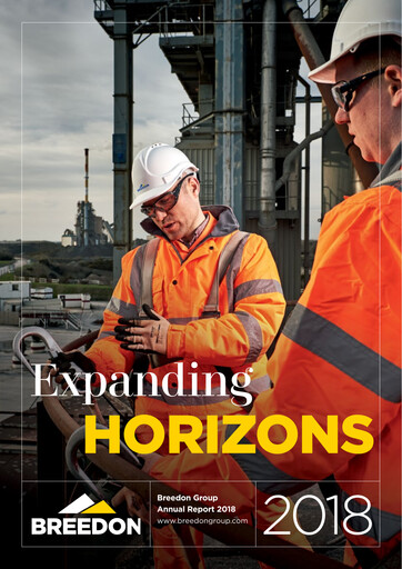 Thumbnail Breedon Group Annual Report 2018