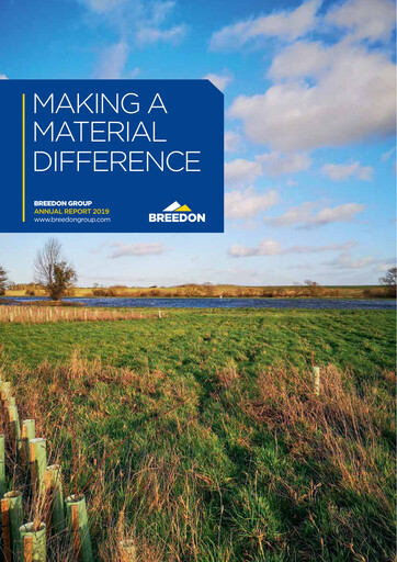 Thumbnail Breedon Group Annual Report 2019