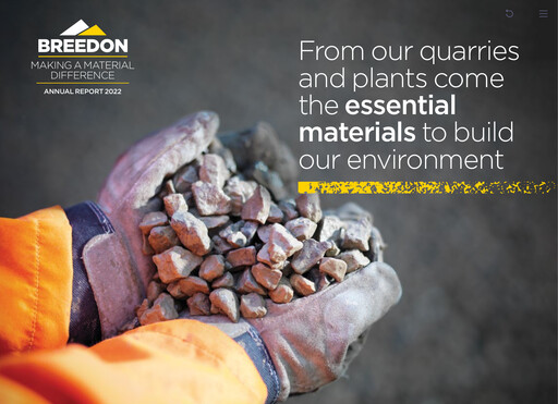 Thumbnail Breedon Group Annual Report 2022