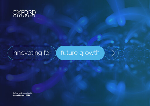 Thumbnail Oxford Instruments Annual Report 2026