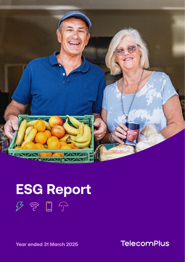 Thumbnail Telecom Plus PLC ESG Report fy2025