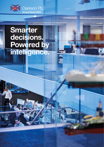 Thumbnail Clarkson PLC Annual Report 2018