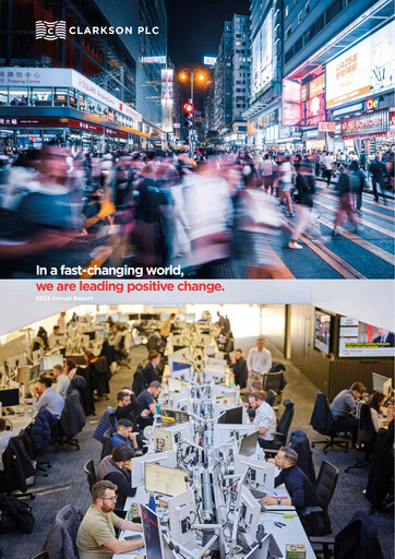 Thumbnail Clarkson PLC Annual Report 2023
