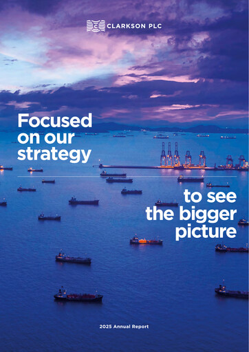 Thumbnail Clarkson PLC Annual Report 2025