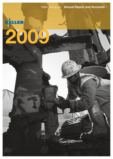 Thumbnail Keller Group Annual Report 2009