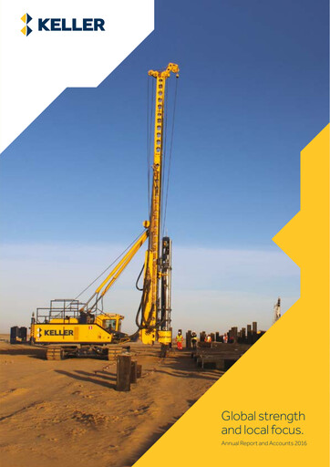 Thumbnail Keller Group Annual Report 2016