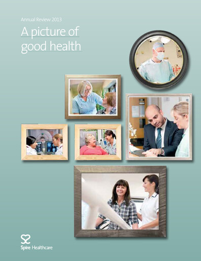 Thumbnail Spire Healthcare Group Annual Report 2013