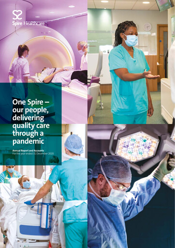 Thumbnail Spire Healthcare Group Annual Report 2020