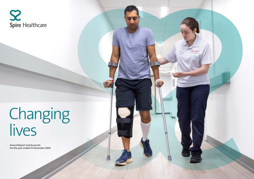 Thumbnail Spire Healthcare Group Annual Report 2024
