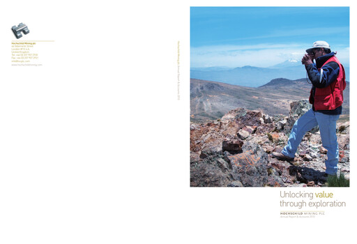 Thumbnail Hochschild Mining Annual Report 2010