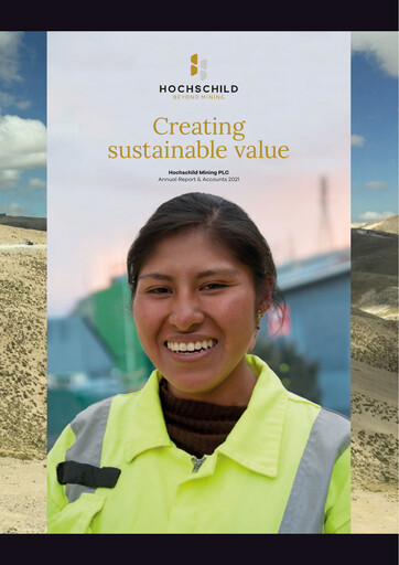 Thumbnail Hochschild Mining Annual Report 2021