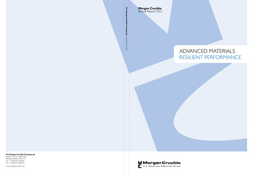 Thumbnail Morgan Advanced Materials Annual Report 2012