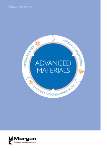 Thumbnail Morgan Advanced Materials Annual Report 2016