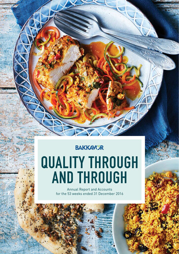 Thumbnail Bakkavor Group Annual Report 2016