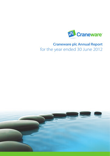 Thumbnail Craneware Annual Report fy2012