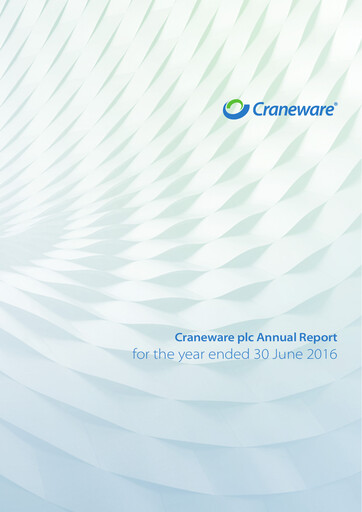 Thumbnail Craneware Annual Report fy2016