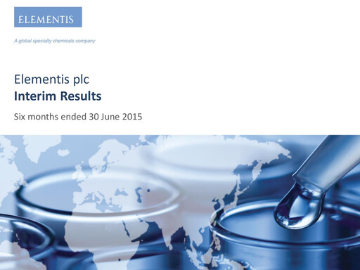 Thumbnail Elementis Half-year Report 2015-h1