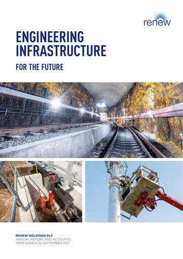 Thumbnail Renew Holdings plc Annual Report 2016-2017