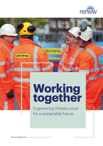Thumbnail Renew Holdings plc Annual Report 2020-2021