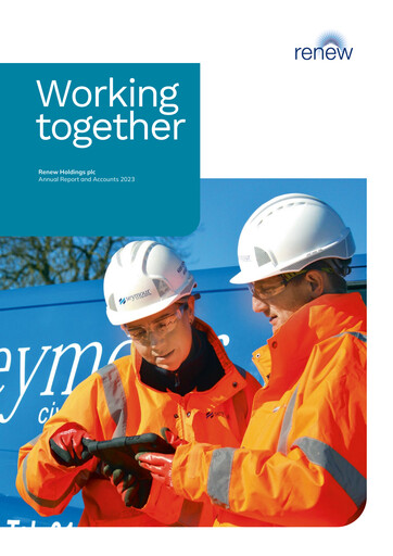 Thumbnail Renew Holdings plc Annual Report 2022-2023